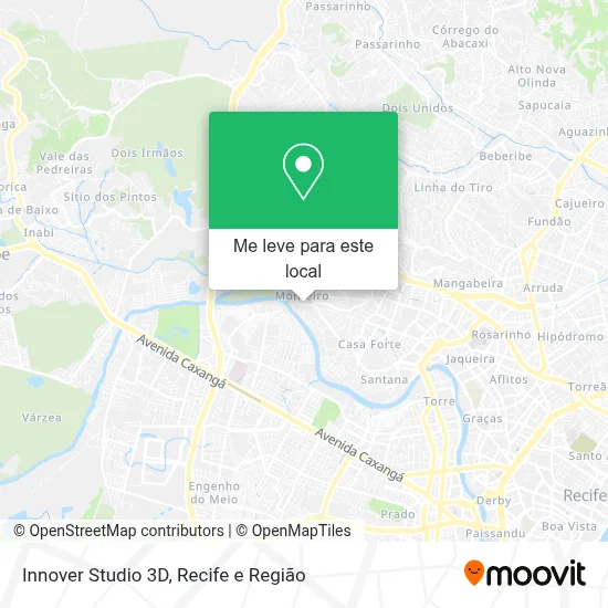 Innover Studio 3D mapa