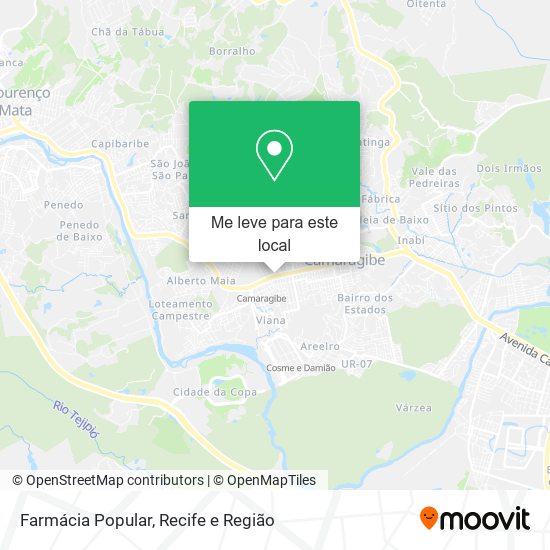 Farmácia Popular mapa