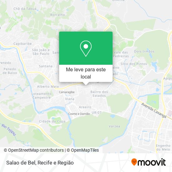 Salao de Bel mapa