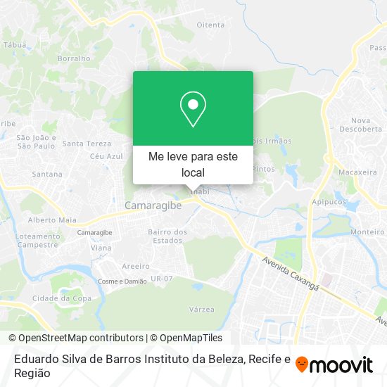 Eduardo Silva de Barros Instituto da Beleza mapa