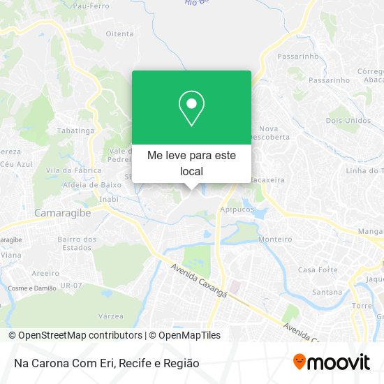 Na Carona Com Eri mapa