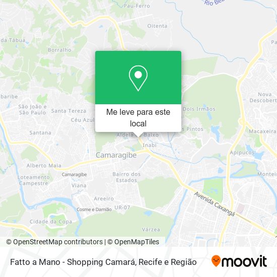 Fatto a Mano - Shopping Camará mapa