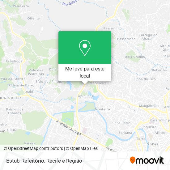 Estub-Refeitório mapa