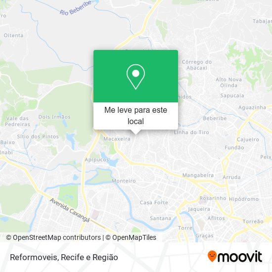 Reformoveis mapa