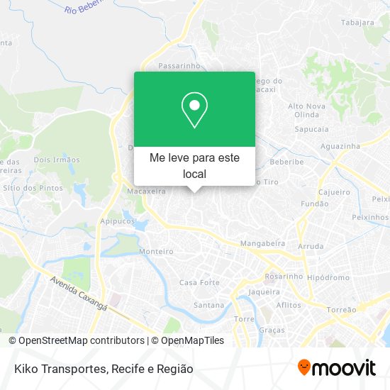 Kiko Transportes mapa