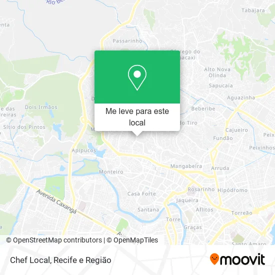 Chef Local mapa