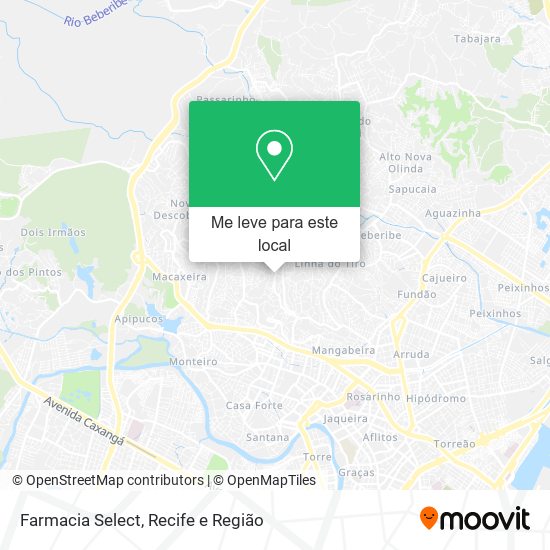 Farmacia Select mapa