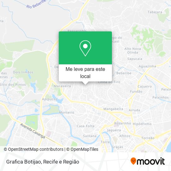 Grafica Botijao mapa