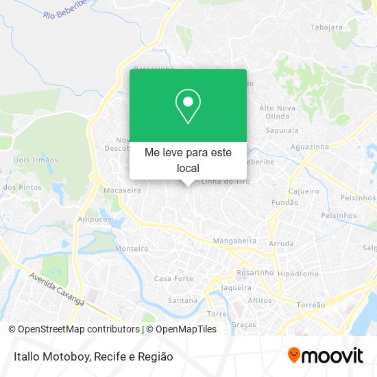 Itallo Motoboy mapa