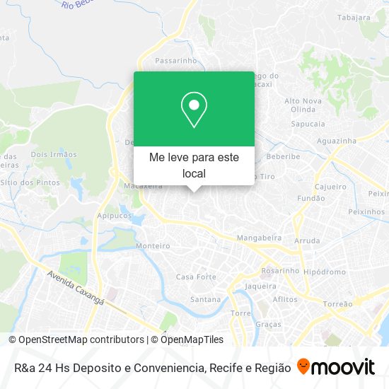 R&a 24 Hs Deposito e Conveniencia mapa