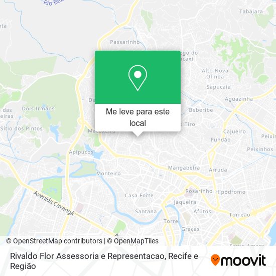 Rivaldo Flor Assessoria e Representacao mapa