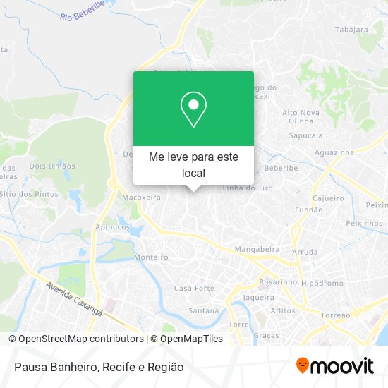 Pausa Banheiro mapa