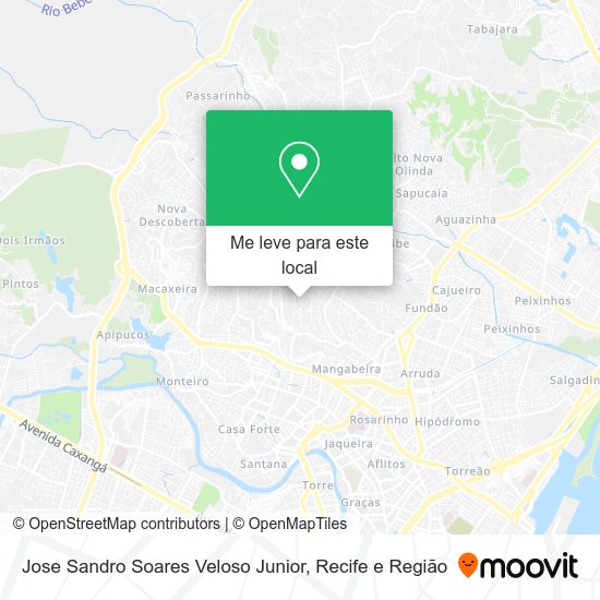 Jose Sandro Soares Veloso Junior mapa