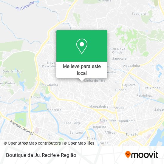 Boutique da Ju mapa