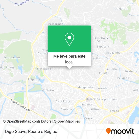 Digo Suave mapa