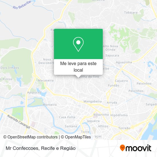 Mr Confeccoes mapa