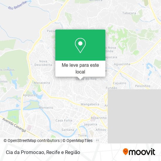 Cia da Promocao mapa