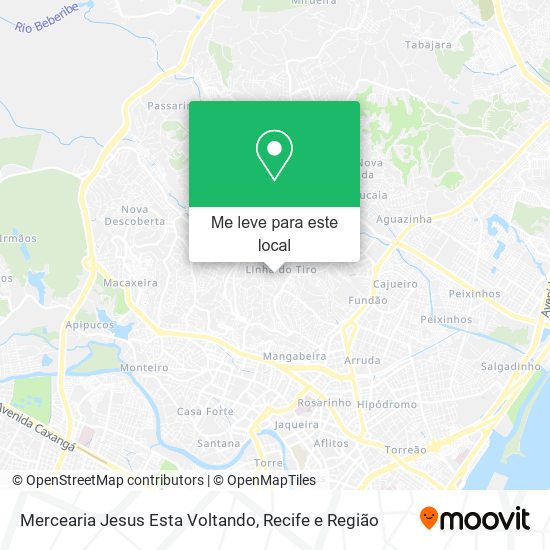 Mercearia Jesus Esta Voltando mapa