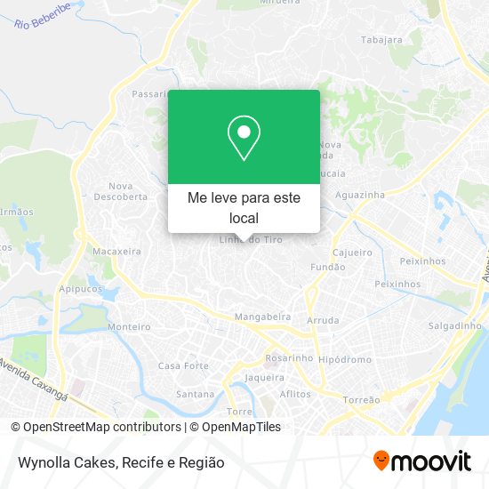 Wynolla Cakes mapa