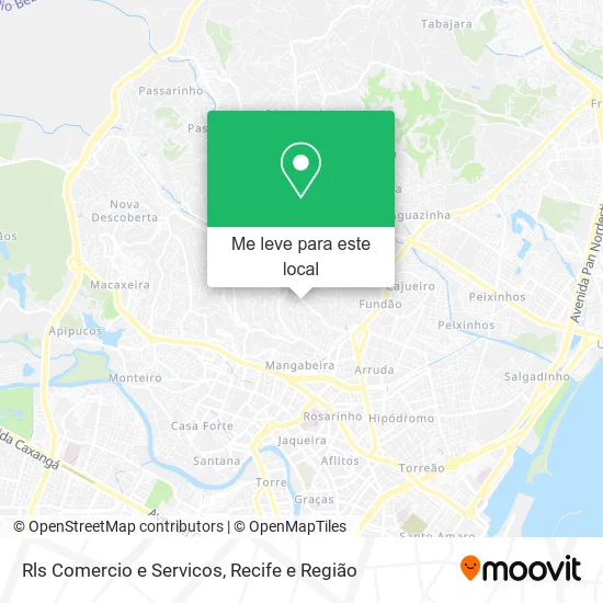 Rls Comercio e Servicos mapa