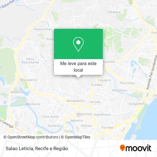 Salao Leticia mapa
