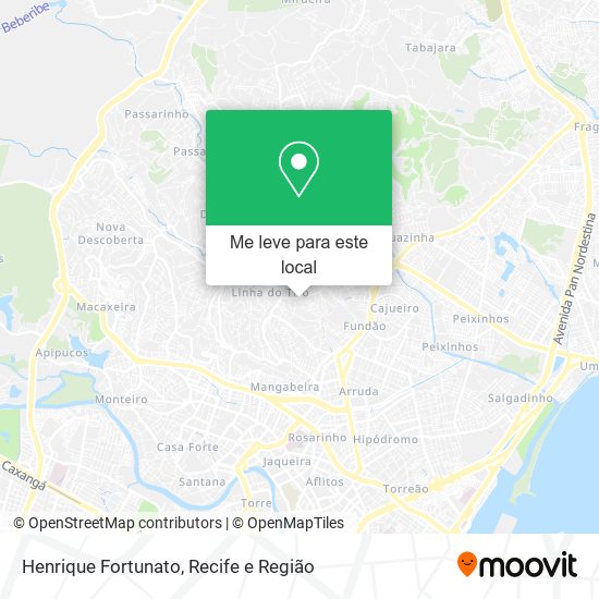 Henrique Fortunato mapa
