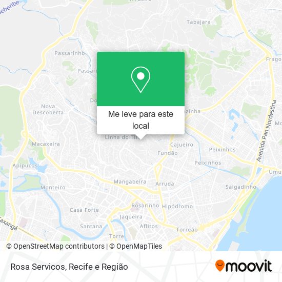 Rosa Servicos mapa