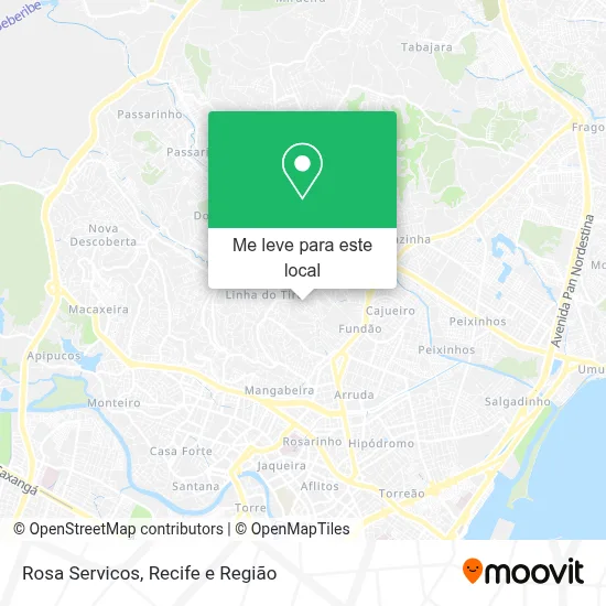 Rosa Servicos mapa