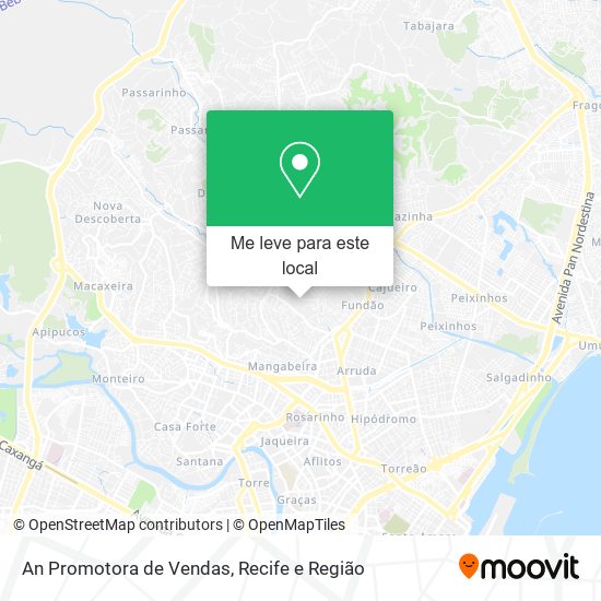 An Promotora de Vendas mapa