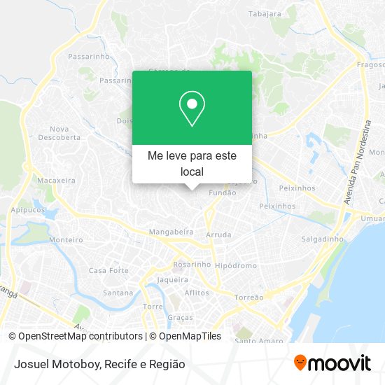 Josuel Motoboy mapa