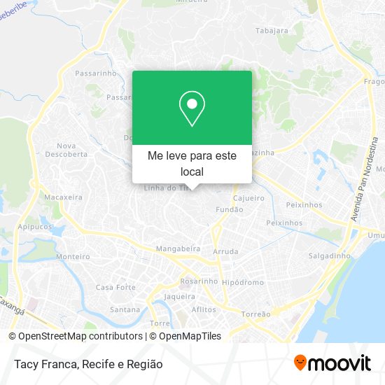 Tacy Franca mapa