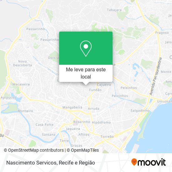Nascimento Servicos mapa