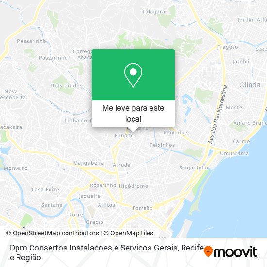 Dpm Consertos Instalacoes e Servicos Gerais mapa