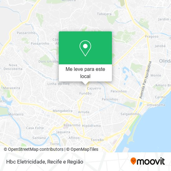 Hbc Eletricidade mapa