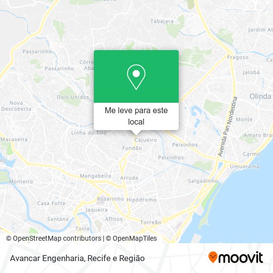 Avancar Engenharia mapa