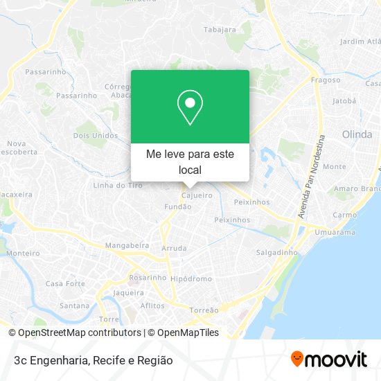 3c Engenharia mapa