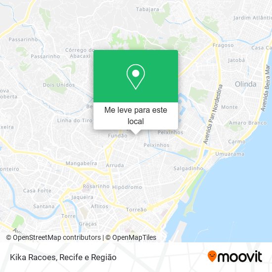 Kika Racoes mapa