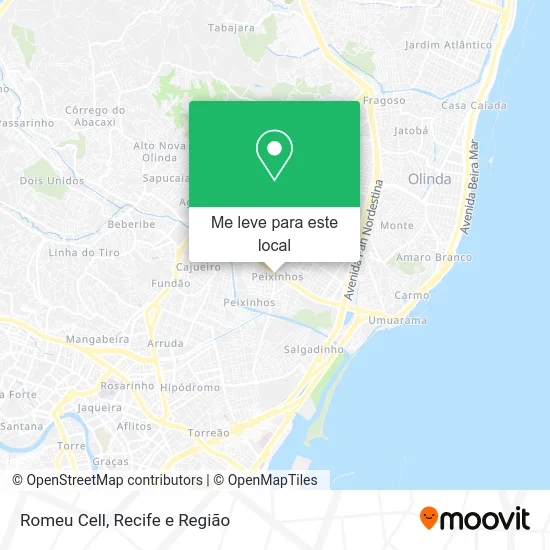 Romeu Cell mapa