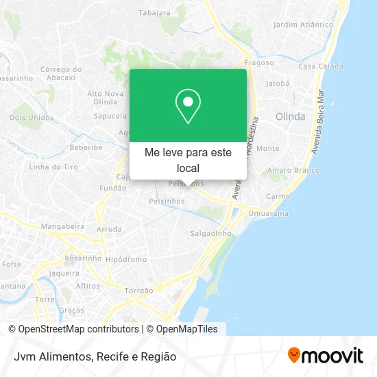 Jvm Alimentos mapa