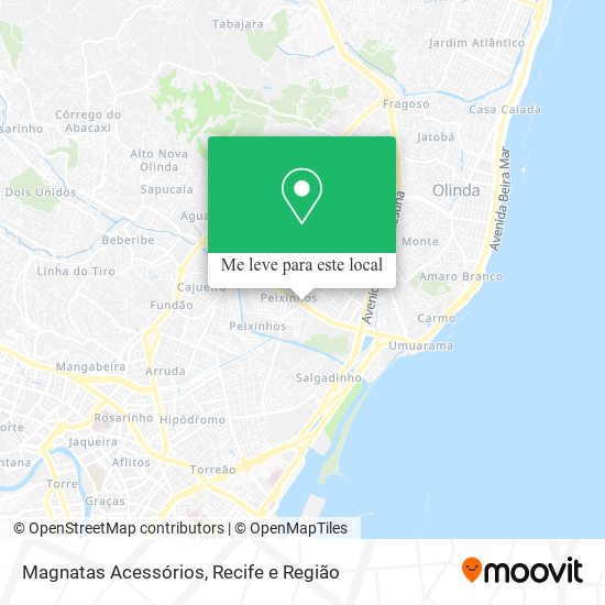 Magnatas Acessórios mapa