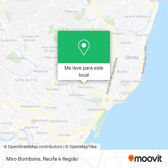 Miro Bombons mapa