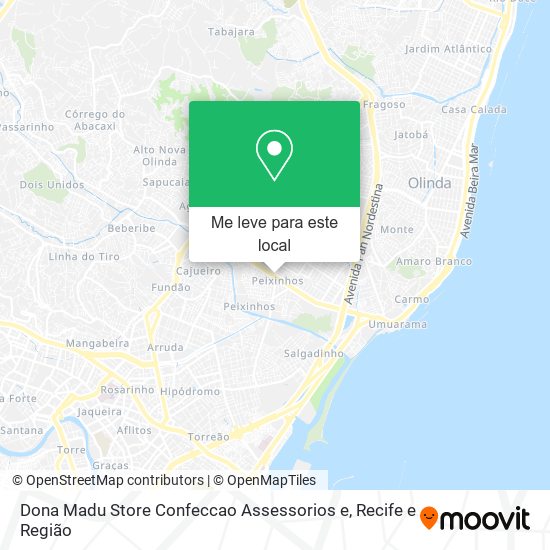Dona Madu Store Confeccao Assessorios e mapa