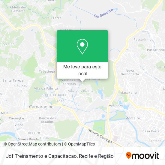 Jdf Treinamento e Capacitacao mapa
