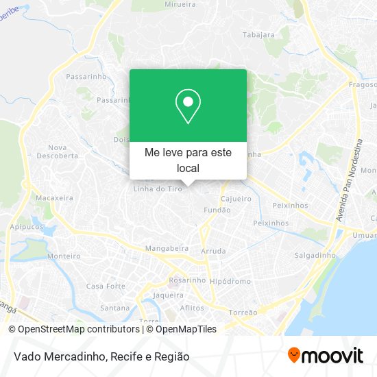 Vado Mercadinho mapa