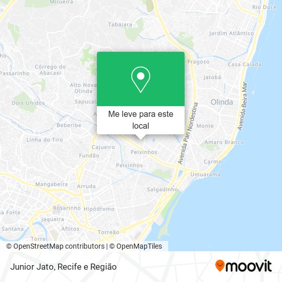 Junior Jato mapa