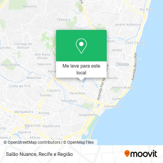 Salão Nuance mapa