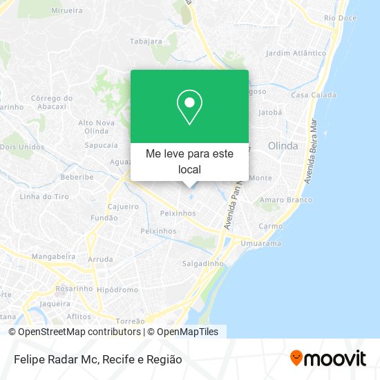 Felipe Radar Mc mapa