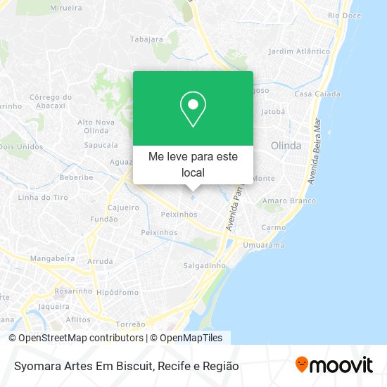 Syomara Artes Em Biscuit mapa