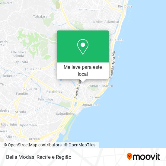 Bella Modas mapa