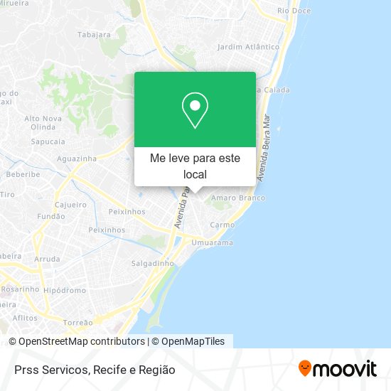 Prss Servicos mapa